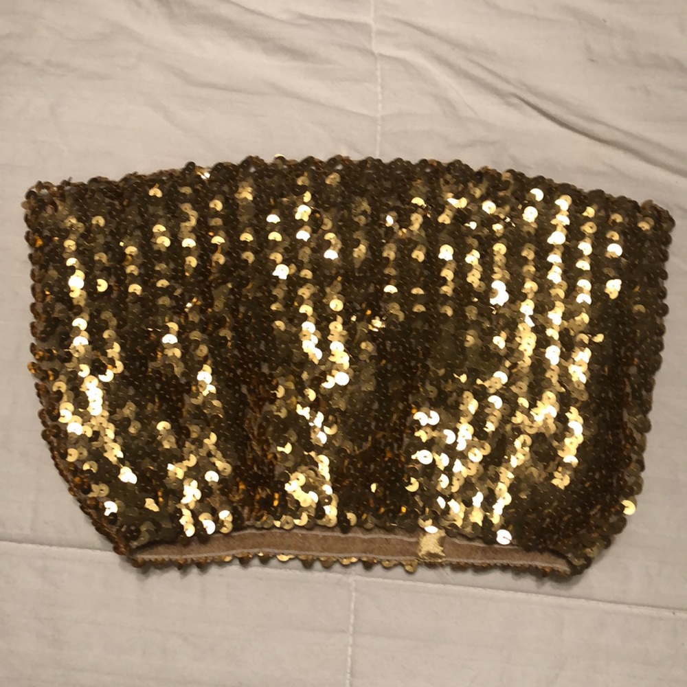 🌸 Gold Sequence bandeau